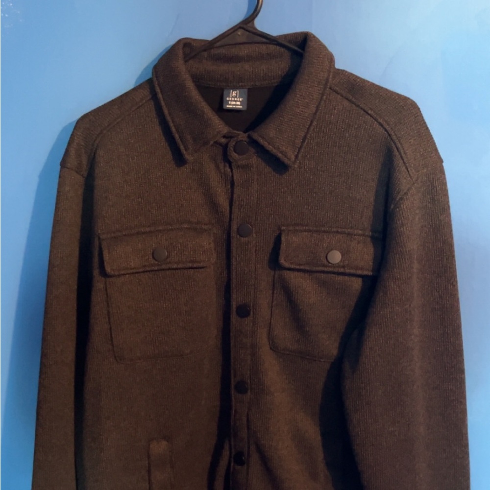 Men's Black Wool Jacket